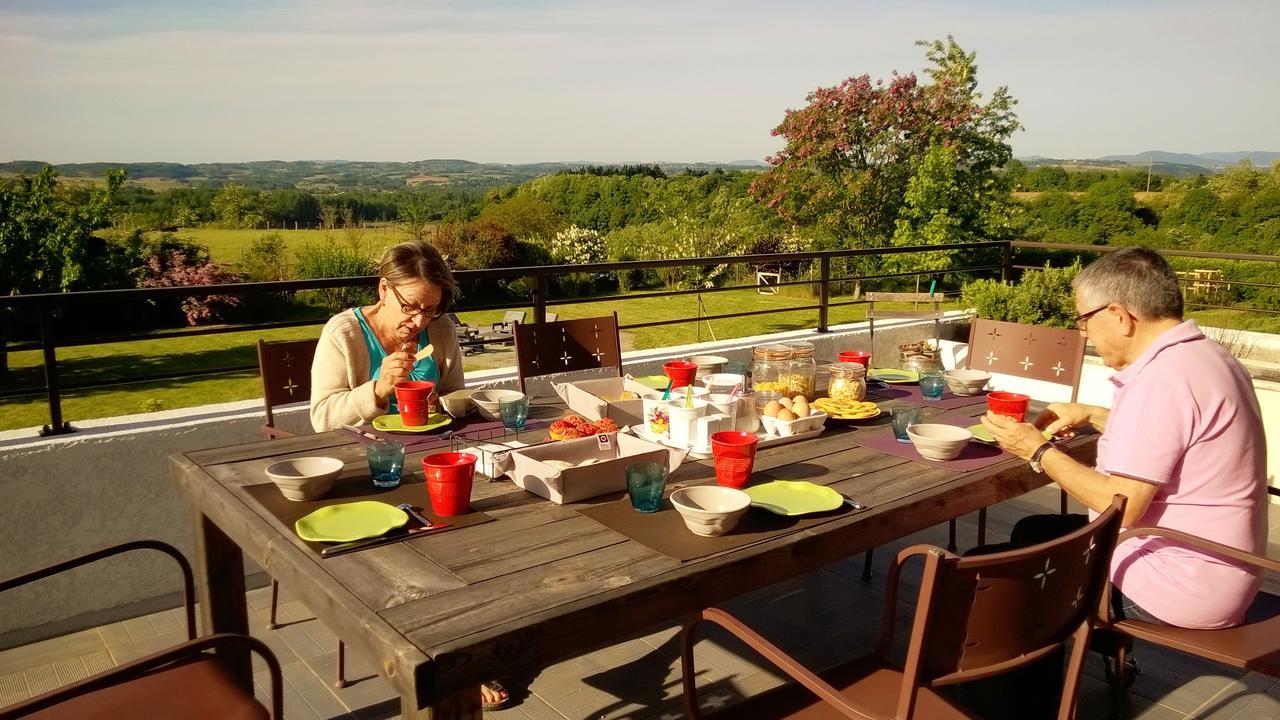 La Meridienne Des Collines La Motte-de-Galaure ภายนอก รูปภาพ